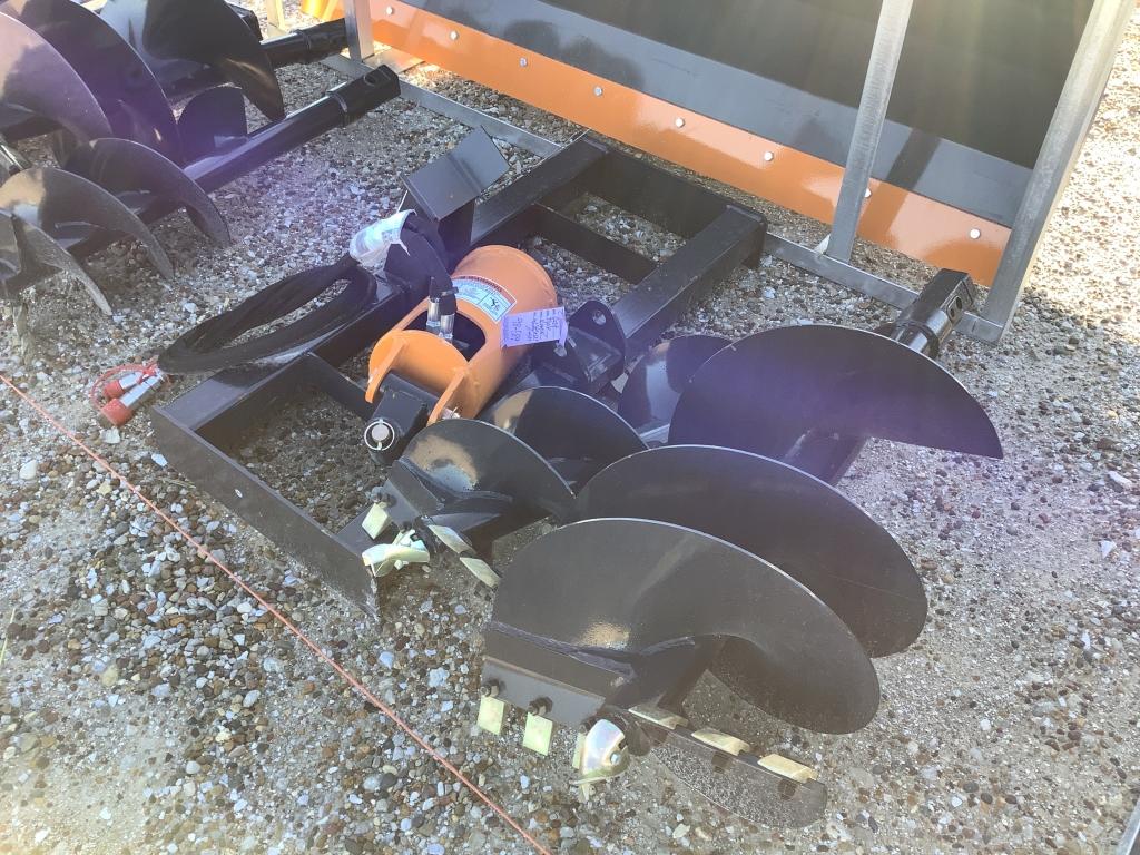 Skidsteer Post Hole Digger