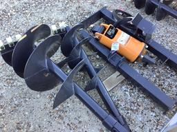 Skidsteer Post Hole Digger