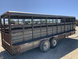 WW 24'x6' Stock Trailer