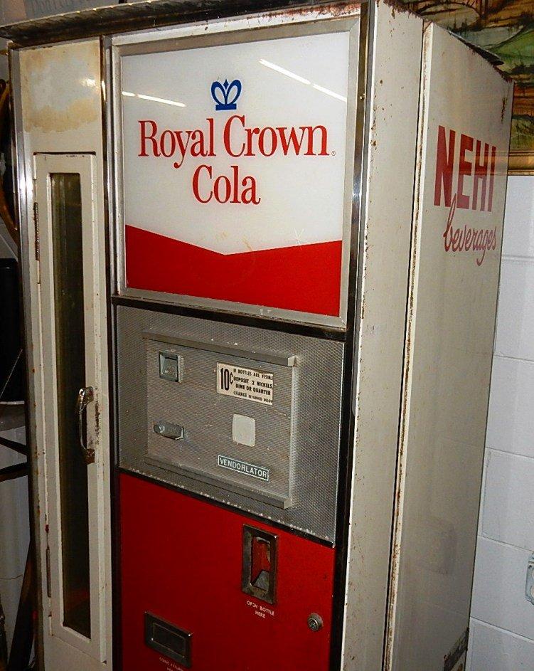 Royal Crown Cola Vending Machine