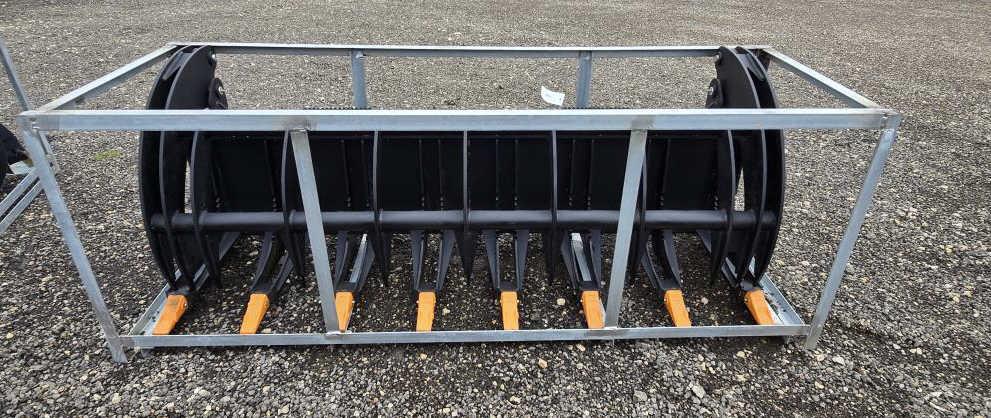 Skid Steer Hay Grapple Attachment