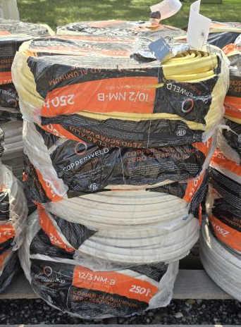 (5) 250' Copperweld Electrical Building Wire