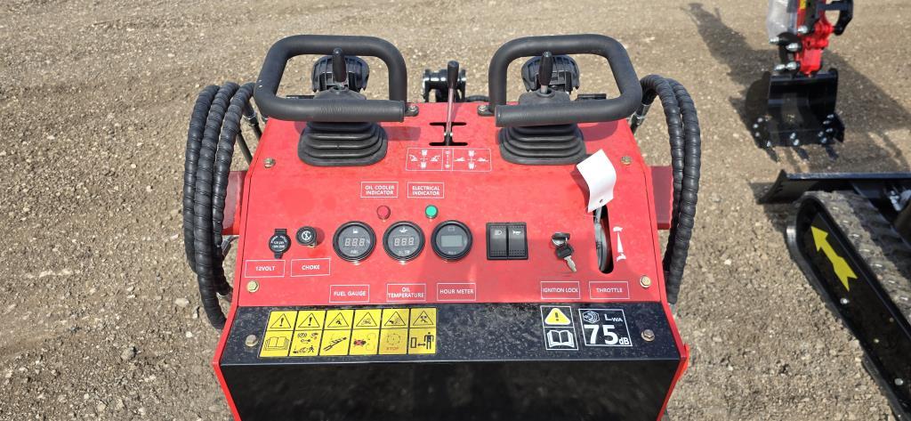 Mini Skid Steer Loader w/ 40" Bucket