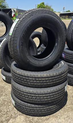 (4) Green Max R781 ST235/85R16 10-Ply Tires