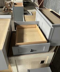 2 Corner & 3 Upper Cabinets