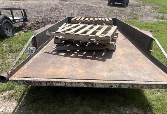 2004 CM 7'x16' Solid Metal Utility Trailer