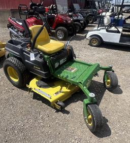 John Deere Z525E Z Track ZTR Mower 54" Deck