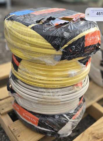 (5) 250' Rolls Copper Clad Aluminum Wire