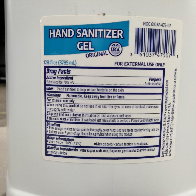 Hand Sanitizer on Pallet - (36) Cases