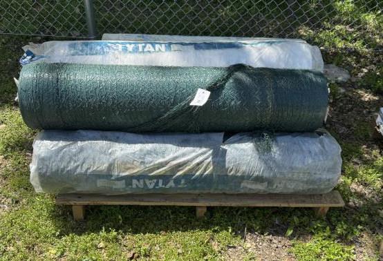 (6) Rolls of Hay Netting - Round Bale Twine