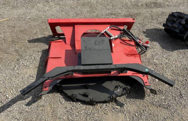 Skid Steer Disc Mulcher Attachment
