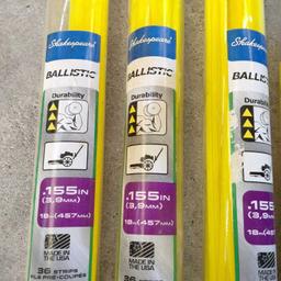 Ballistic Tri-Edged Trimmer Line Replacement