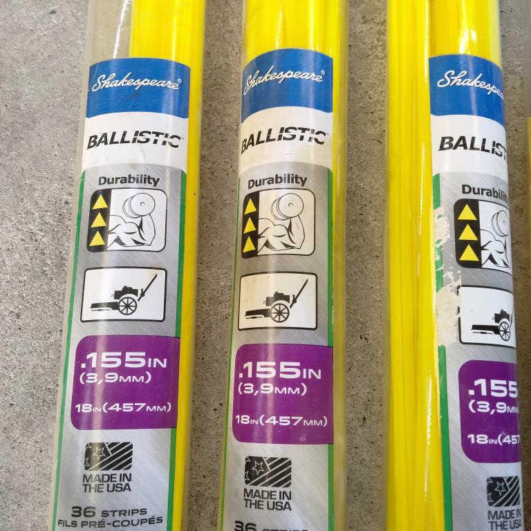 Ballistic Tri-Edged Trimmer Line Replacement