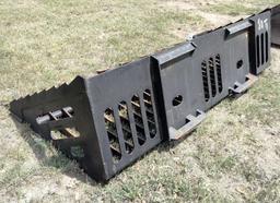 Skid Steer Rock Bucket - 80"