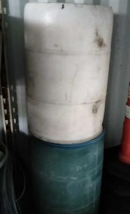 (2) 55 Gallon Barrels
