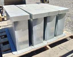 (4) Square Thybar Roof Curb
