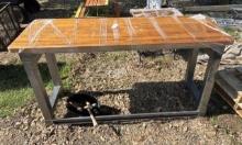 Work Bench w/ Wood Top - 2'x6'