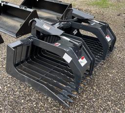 Stout Rock & Brush Grappler Bucket for Skid Steer