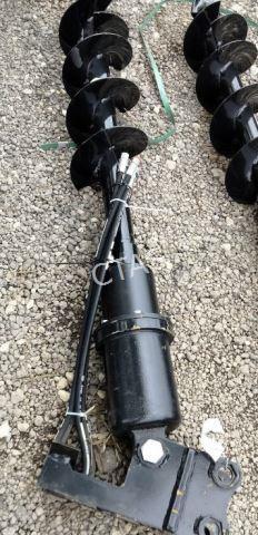 9" Mini Excavator Auger Attachment