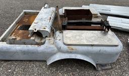 Custom Welding Bed w/ Side Boxes, Lead Wells,