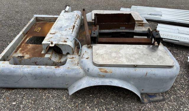 Custom Welding Bed w/ Side Boxes, Lead Wells,