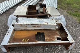 Custom Welding Bed w/ Side Boxes, Lead Wells,