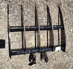 MIVA Mini Excavator Rake