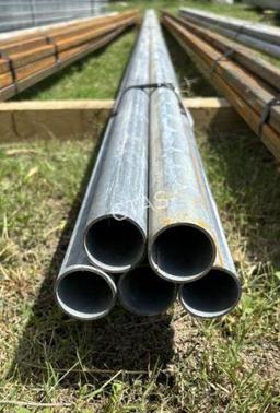 (6) 1-1/2" x 19'4" Round Tubing