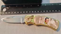 John Wayne Movie Collectibles Pocket Knife
