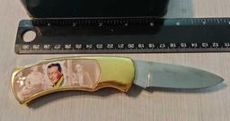John Wayne Movie Collectibles Pocket Knife