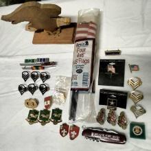 Collection of U.S. Military Lapel Pins