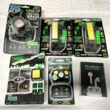 (5) Litez All & Kojak LED Lights & Earbuds