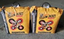 (2) Morrell's Yellow Jacket  Archery Target Bags