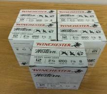 (5) Boxes Winchaster Western 12 GA. Shot Shells