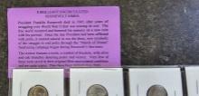 (8) Brilliant Uncirculated Roosevelt Dimes