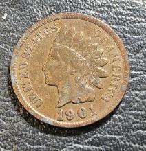 1901 Indian Head Cent