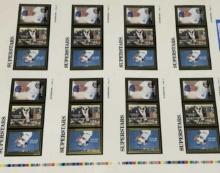 Superstars Uncut Baseball Cards