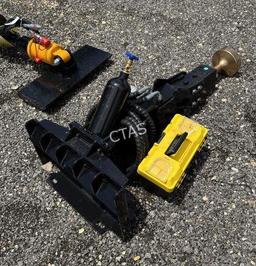 Mini Skid Steer Post Driver