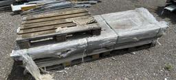 Pallet of Square Tubing Support Beams