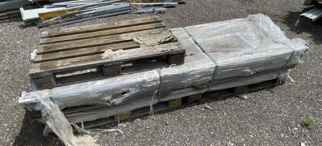 Pallet of Square Tubing Support Beams