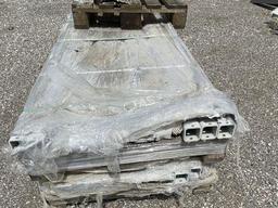 Pallet of Square Tubing Support Beams