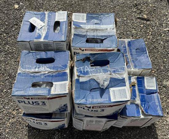 (10) Boxes of USG Sheetrock Plus 3 Joint Compound