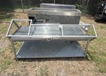 (2) Randall Stainless Steel Prep Coolers
