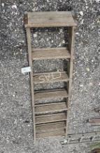 8' Wood A Frame Ladder