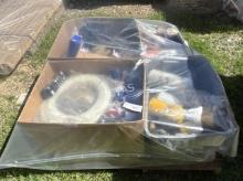 Auto Parts in Boxes on Pallet