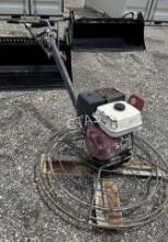 Honda Powered Concrete Trowel