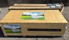 Metal Barn / Warehouse Shed 25 Ft x 33 Ft