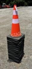(30) Safety Traffic Cones