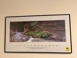 B-Perseverance Framed Poster
