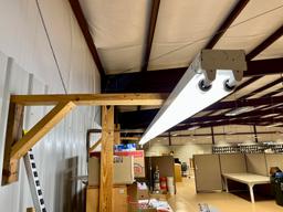 8' Dual Bulb Fluorescent Lights with Hanginf Bracket Mount